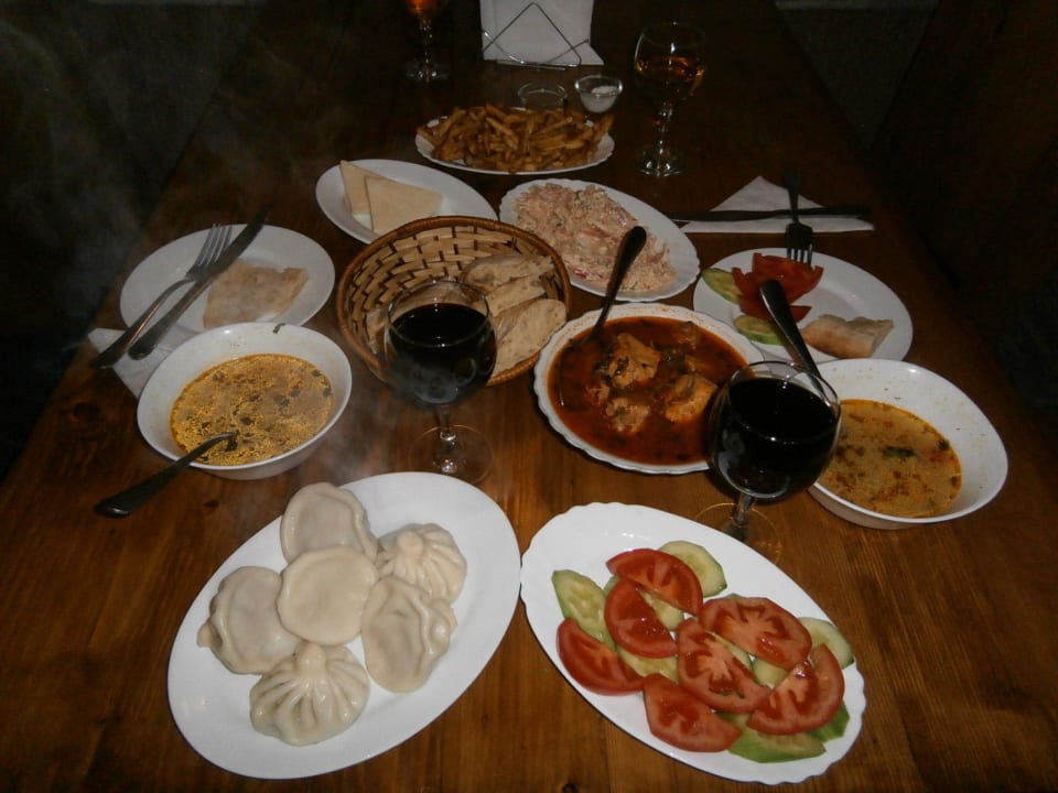 Abendessen (Halbpension) Hotel Svaneti