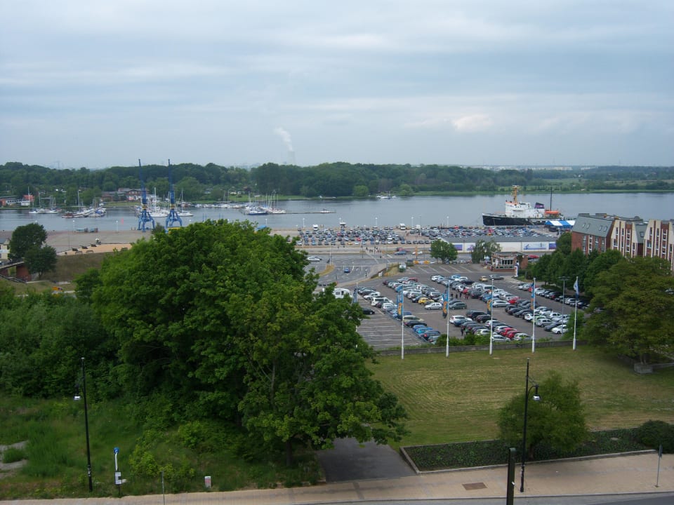 Blick vom Zimmer ScanHotels City Rostock