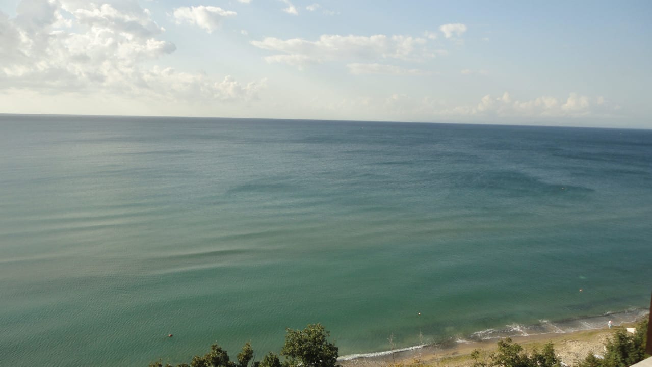 Blick vom Balkon aus der 2.Etage Paradise Beach Hotel