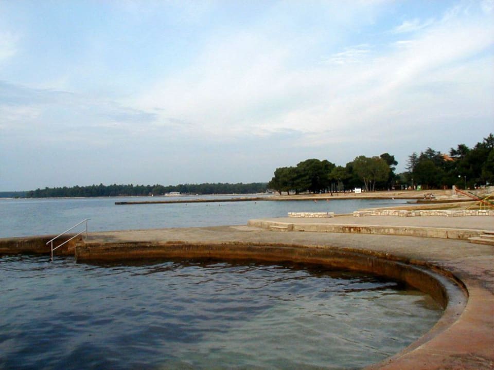 Strandbereich Hotel Umag Plava Laguna