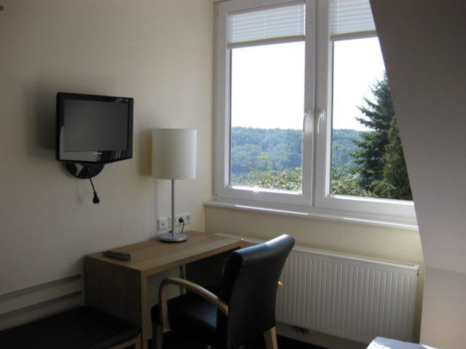 Aussicht Zimmer im Neubau Hotel Mainzer Tor