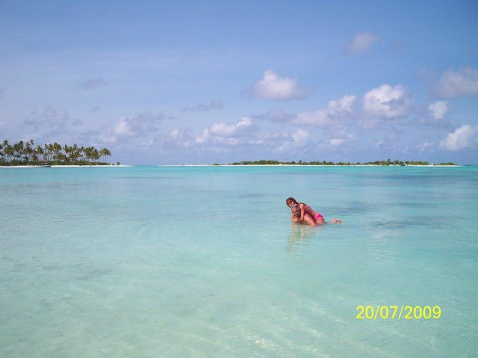 Baden bei 30°Wasser & Luft Sun Siyam Olhuveli