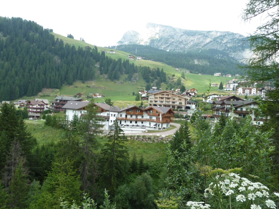 Hinteransicht Pension Comploj