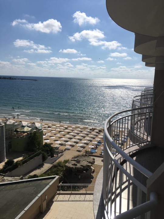 Ausblick Hotel Bilyana Beach