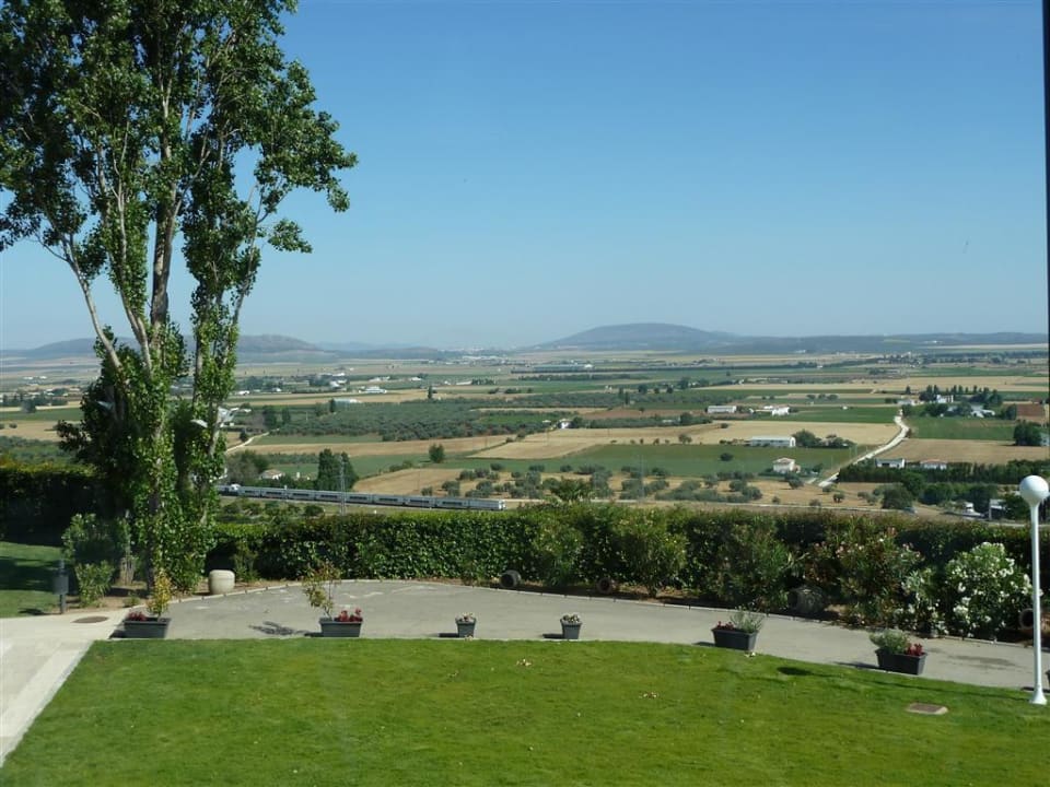Gigantische Aussicht Hotel Parador de Antequera