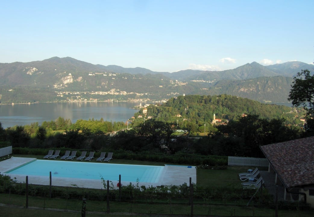 Blick auf San Giulio/Ortasee Residence La Darbia