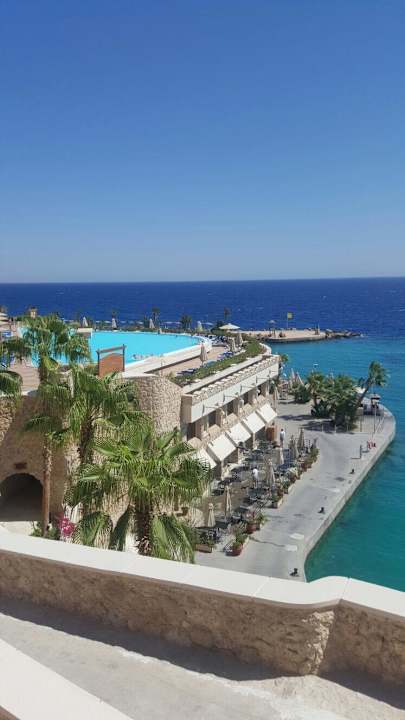 Ausblick vom Hauptrestaurant Pickalbatros Citadel Resort