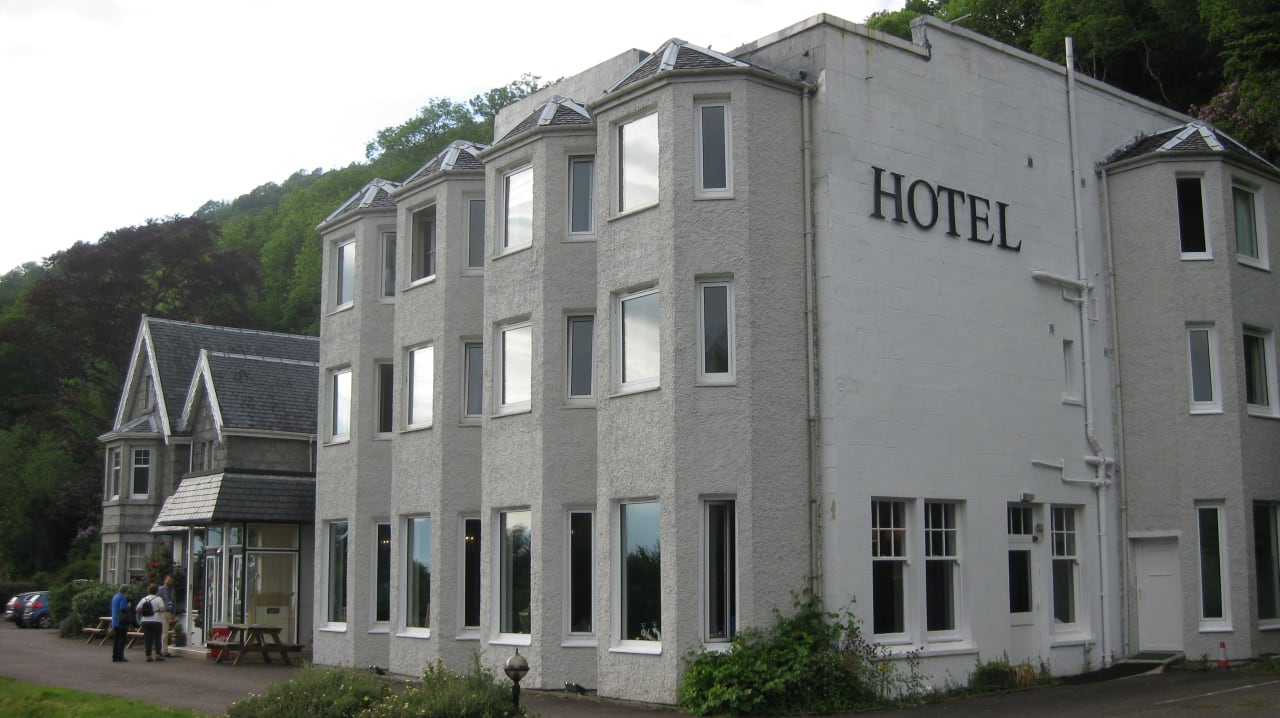 Außenansicht Hotel The Lodge On The Loch