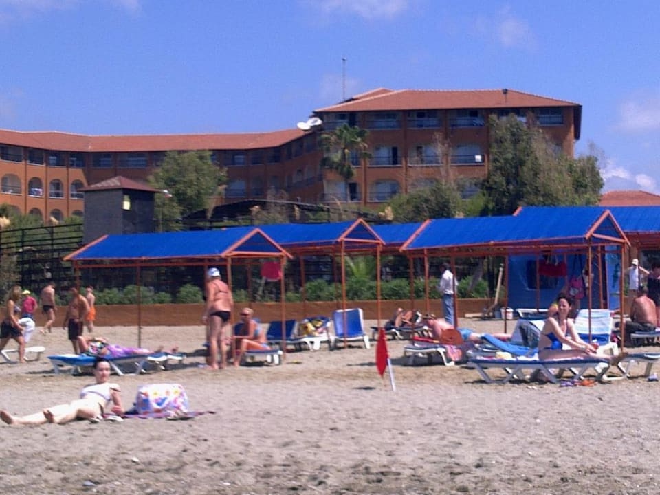 Blick vom Strand Club Turtas Beach Hotel