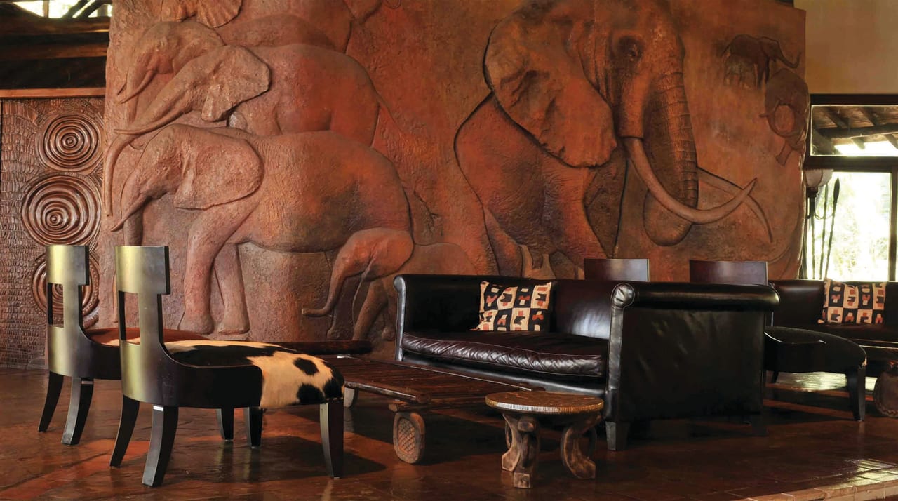 Lobby Ol Tukai Lodge