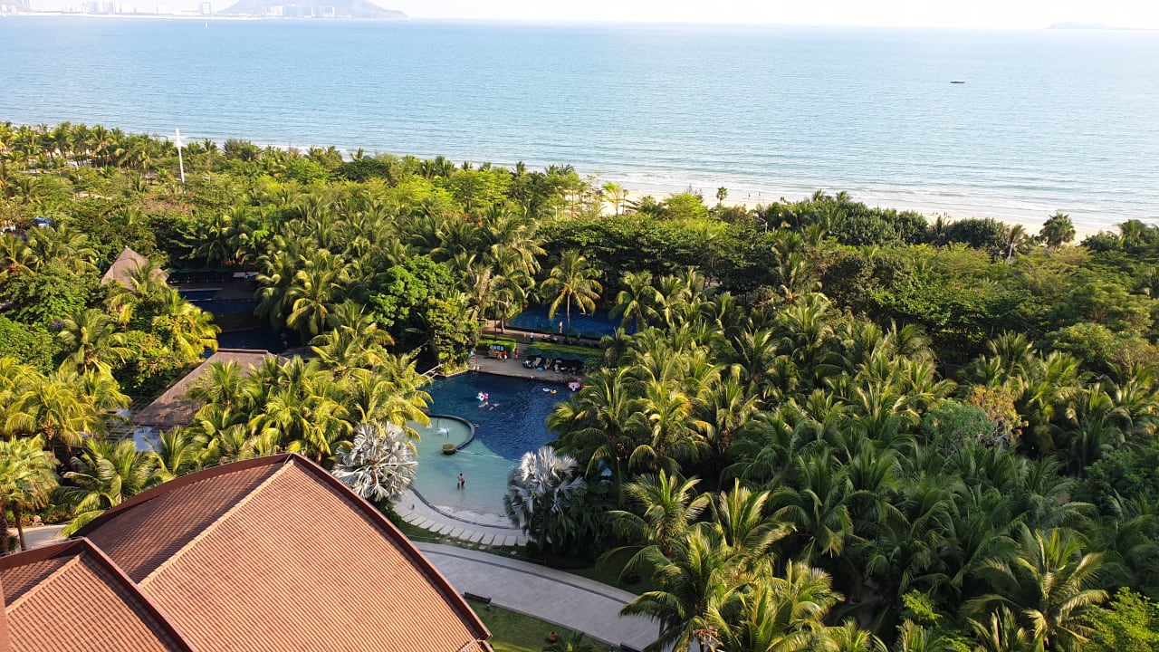 Ausblick Hotel Pullman Oceanview Sanya Bay Resort & Spa