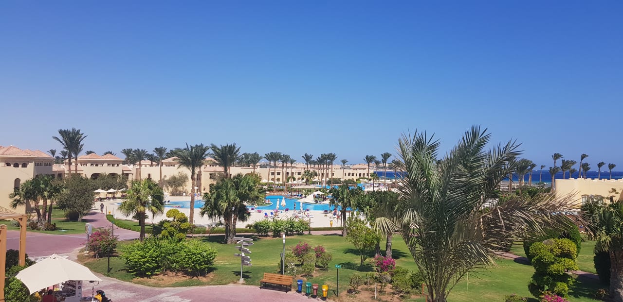 Ausblick Cleopatra Luxury Resort Makadi Bay