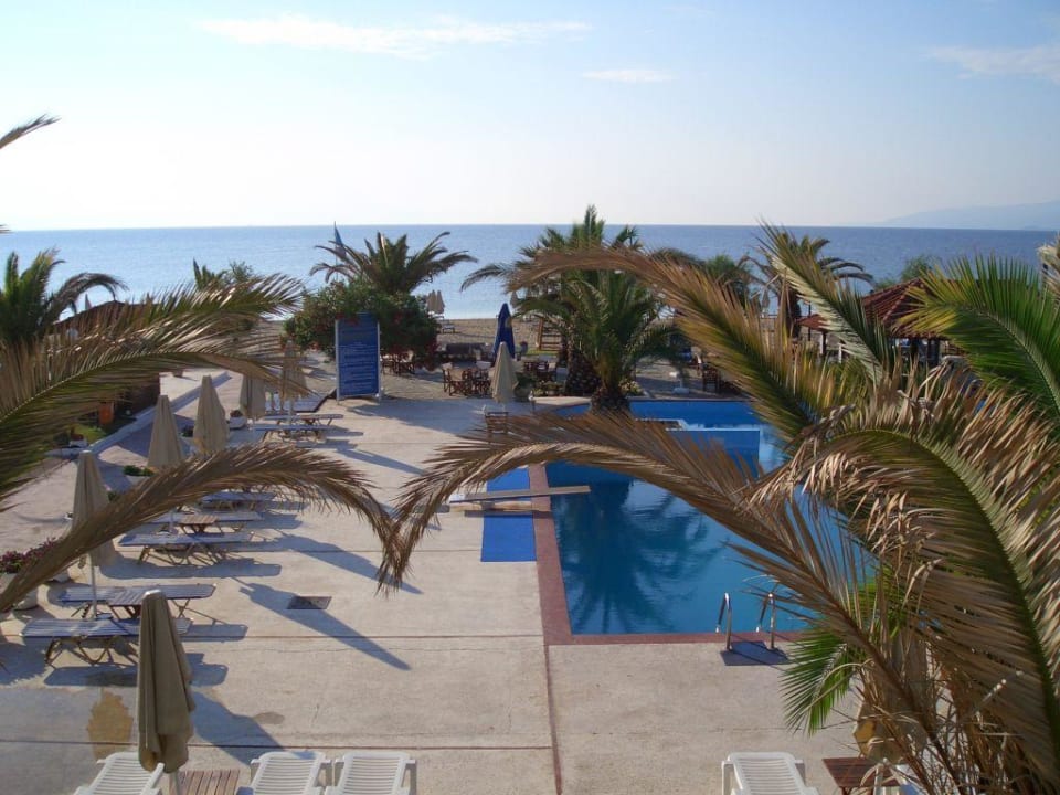 Aussicht vom Balkon Assa Maris Beach Hotel