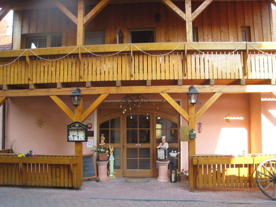 Eingang Landhotel Altmühlaue