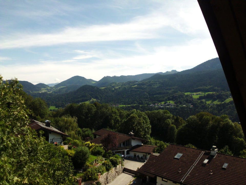 Blick aus dem Zimmer Berggasthof Oberkälberstein