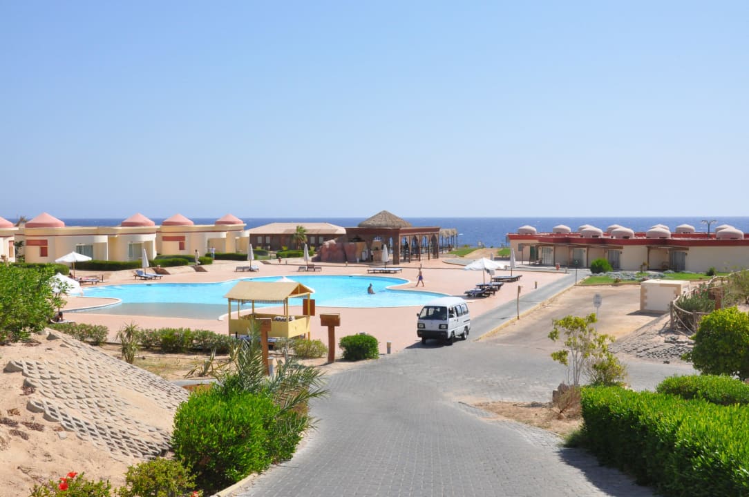 Drugi basen - nad morzem... Siva Golden Bay Makadi