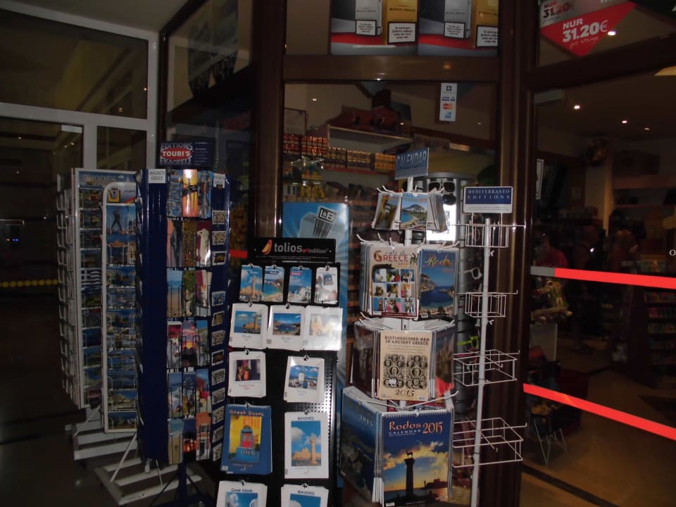 Geschäft in der Lobby Hotel Kalithea Horizon Royal