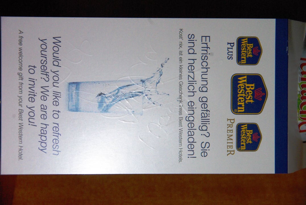 Info Getränke Best Western Plus Palatin Kongresshotel