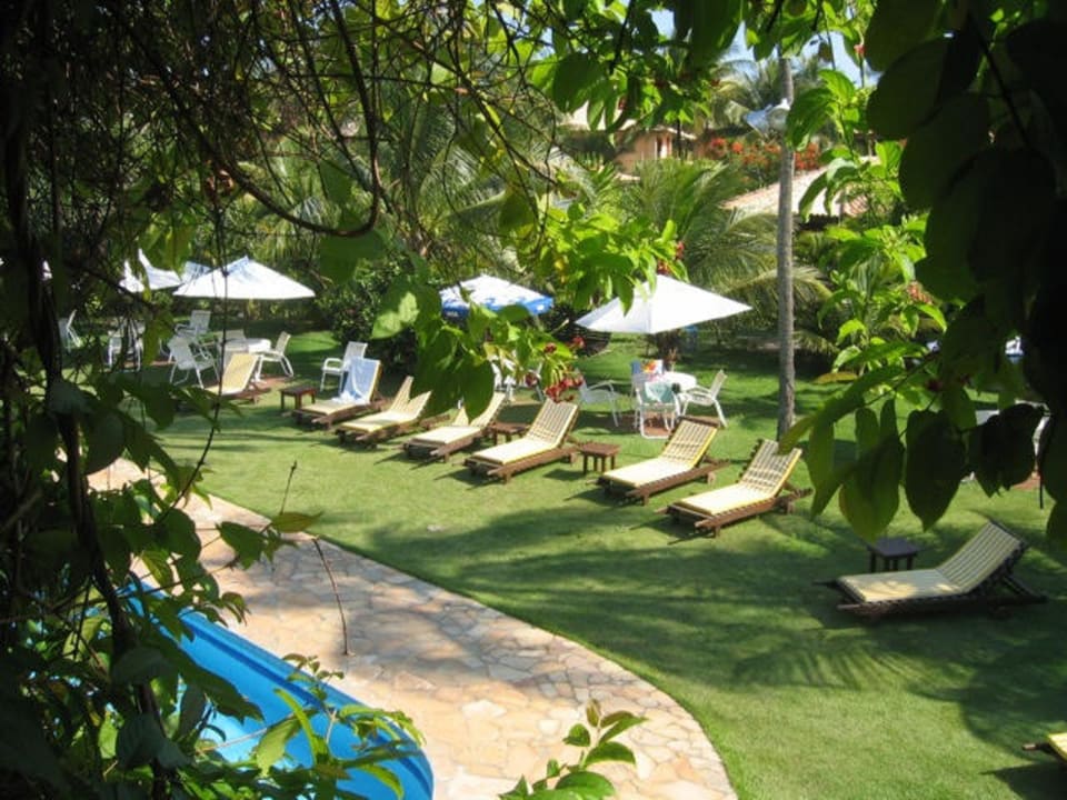 Ausblick vom Balkon Hotel Porto Zarpa