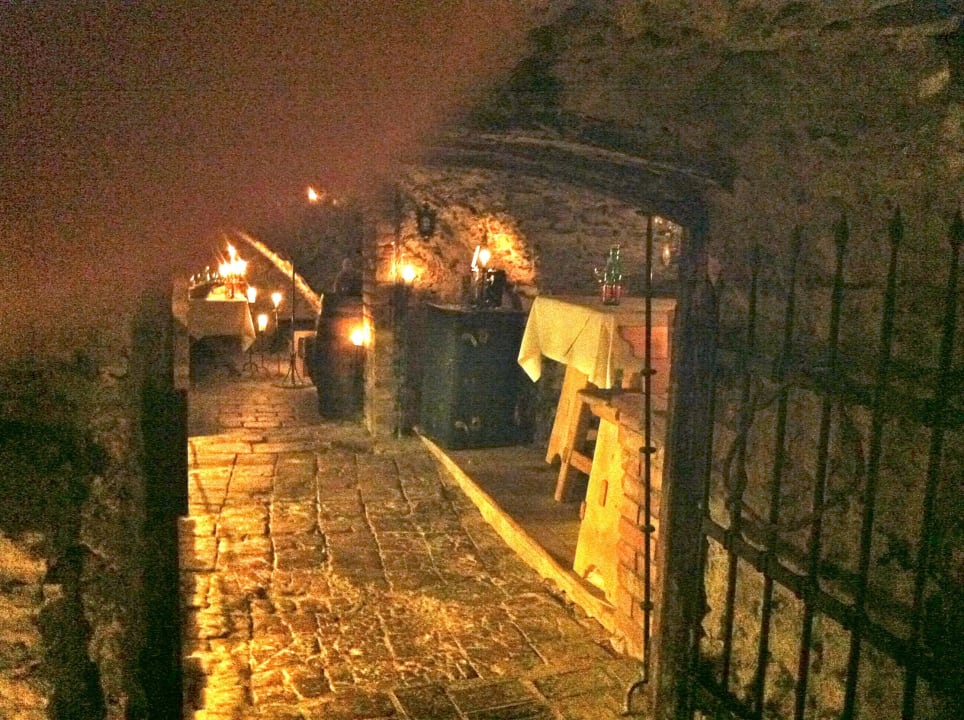 Blick in den Unterirdische Beriech Hotel Klosterbräu & SPA