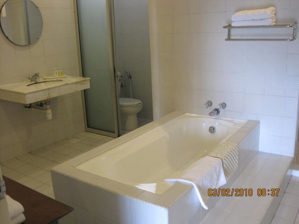 Blick ins Bad Hotel Strawberry Park Resort