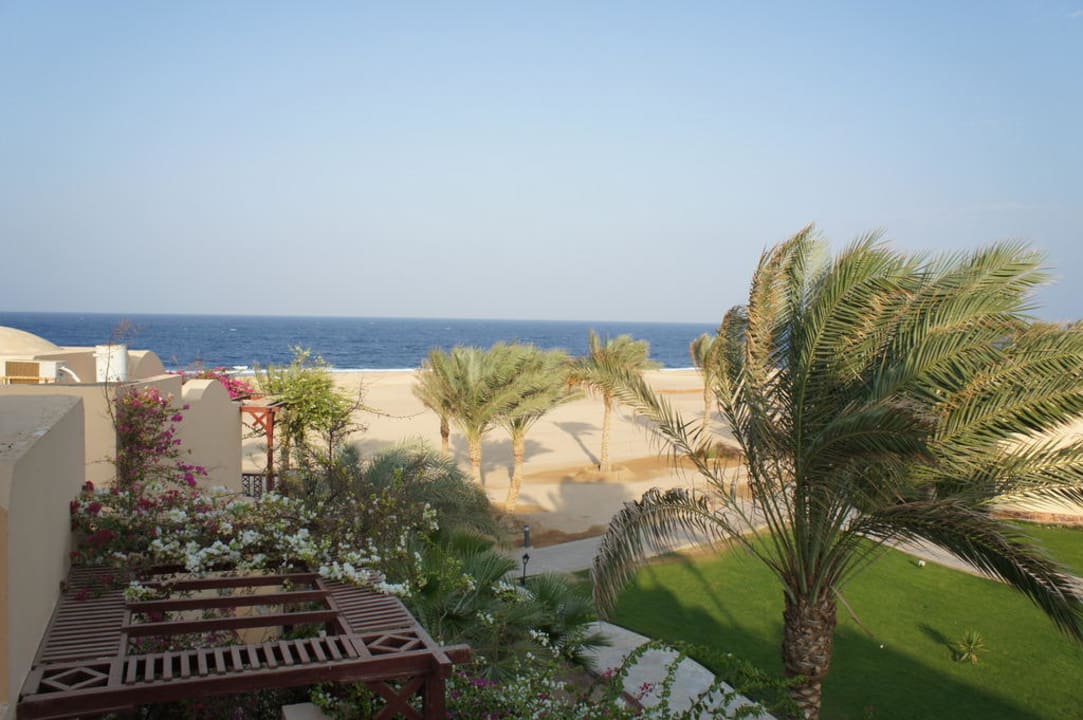 Ausblick von unserem Zimmer Steigenberger Coraya Beach - Adults only