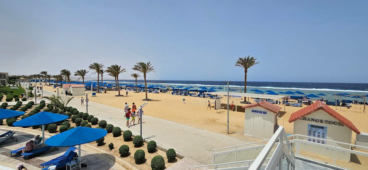 Ausblick Pickalbatros Sea World Resort - Marsa Alam