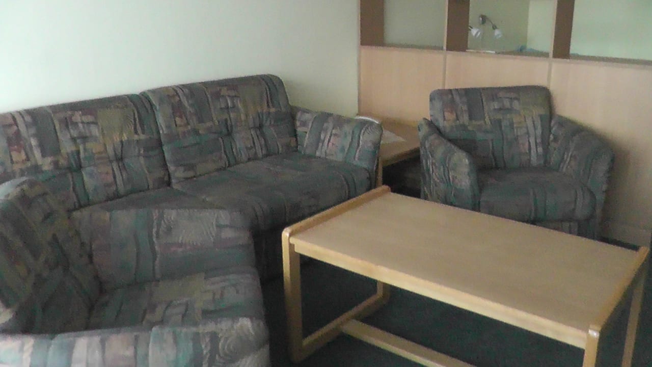 Wohnzimmer Ferienwohnung Aquantis Bensersiel