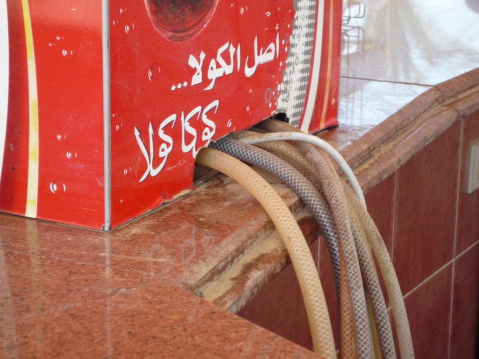 Zuleitungen Getränkezapfanlage Pickalbatros Dana Beach Resort - Hurghada