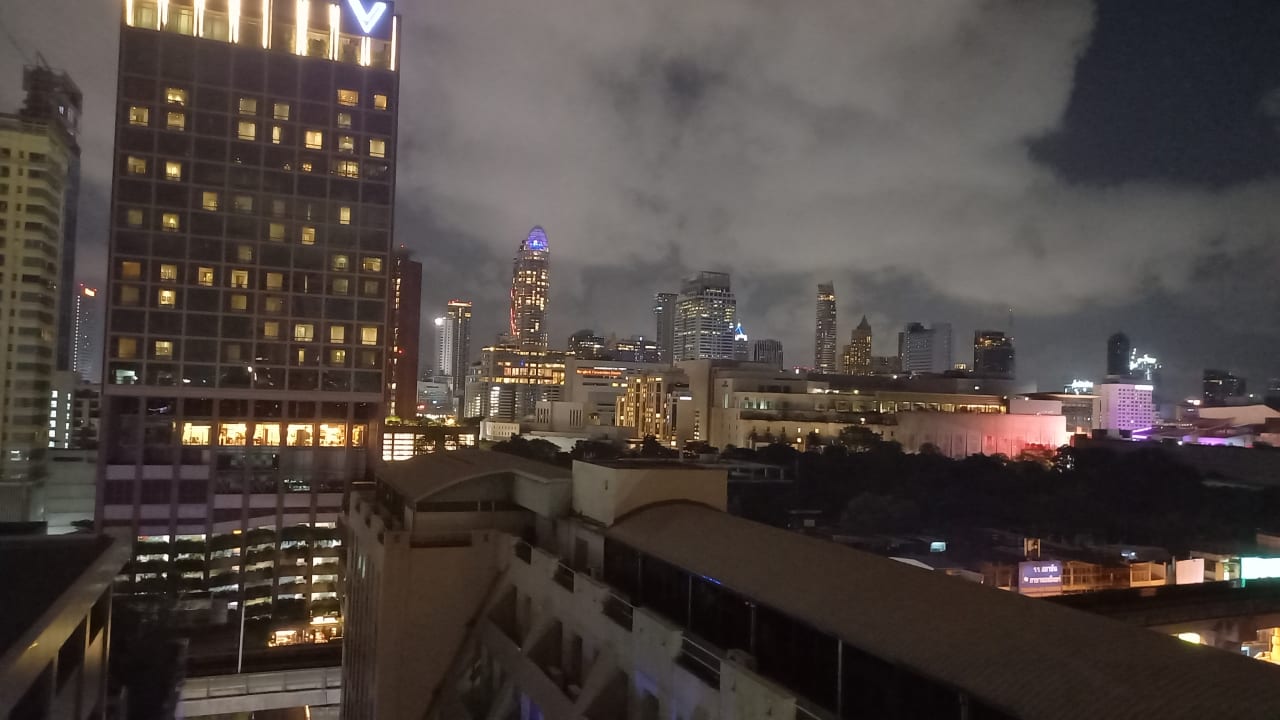 Ausblick Hotel Evergreen Place Bangkok