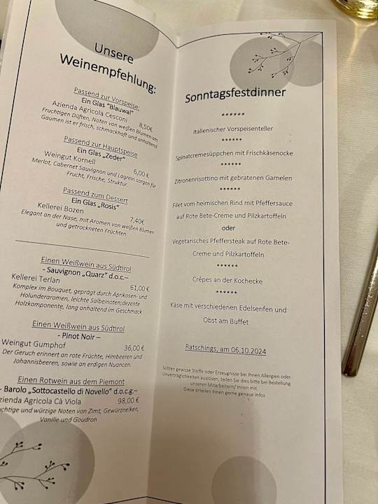 Gastro Berghotel Ratschings