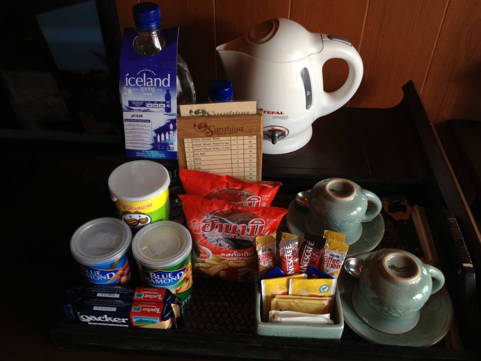 Minibar Santhiya Koh Phangan Resort & Spa