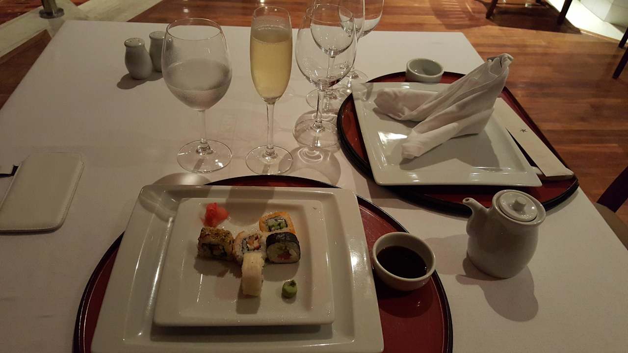 Vorspeise im Japanischen Restaurant JOIA Paraiso by Iberostar