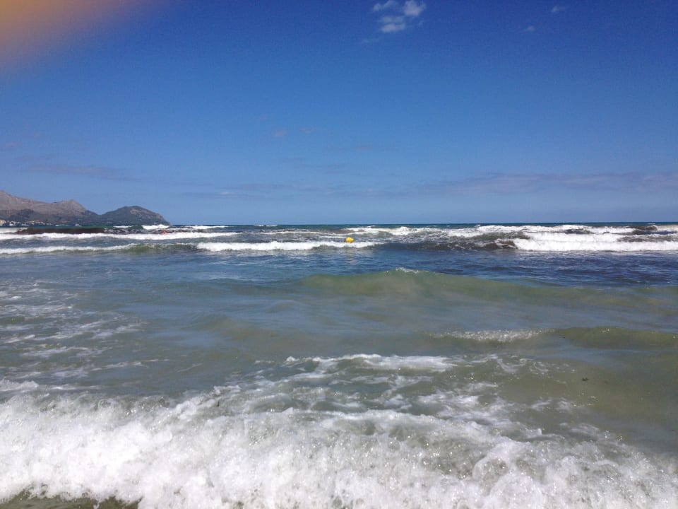 Strand nach einem Sturm Grupotel Alcudia Pins