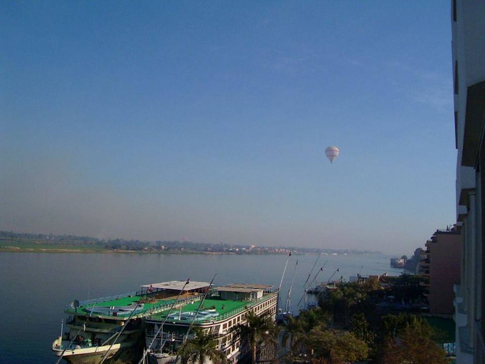 Nilaussicht Pyramisa Hotel Luxor
