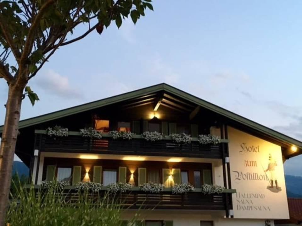 Abendstimmung Hotel Zum Postillion