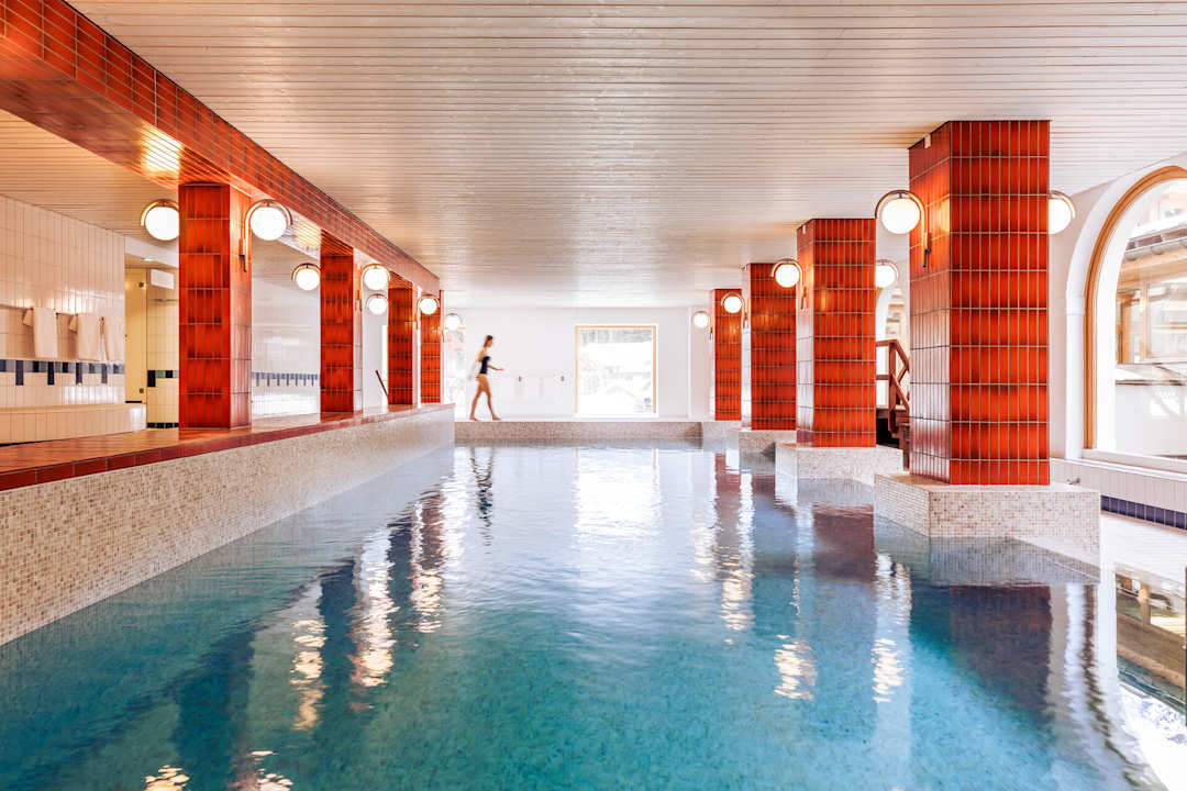 Pool Altein Arosa, a Faern Collection Resort