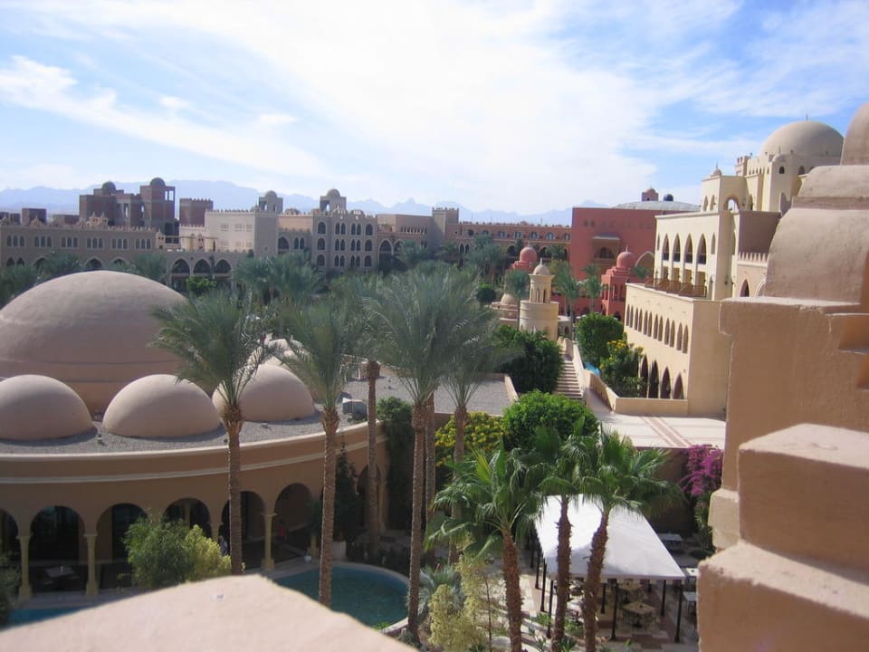 Blick zur weiteren Anlage Makadi Palace