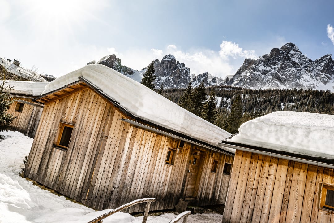 Außenansicht Caravan Park Sexten