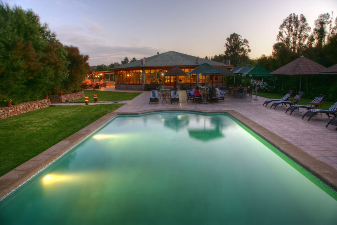 Restaurant, Piscina Hacienda Santa Cristina