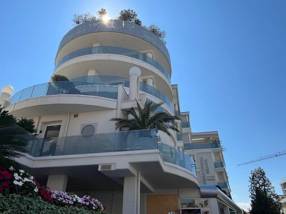 Außenansicht Hotel International Beach