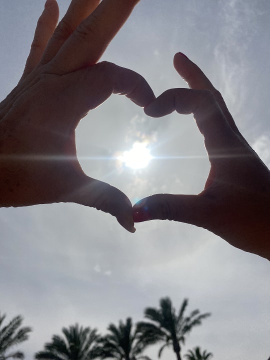 Ausblick Continental Hotel Hurghada