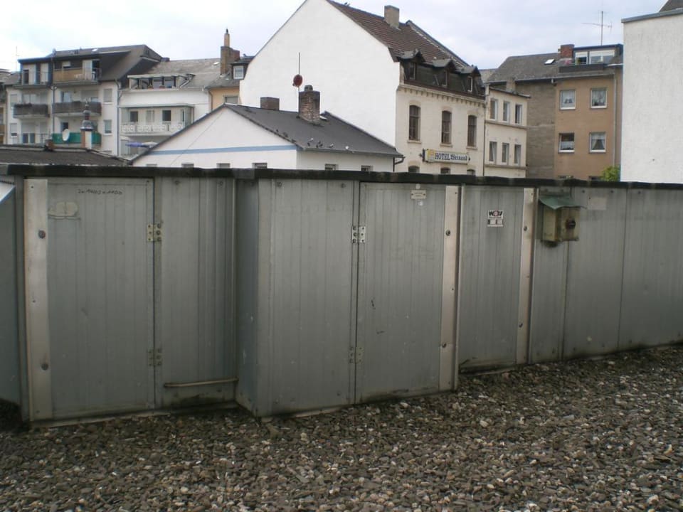 Ausblick Hofseite City Hotel Kurfürst Balduin