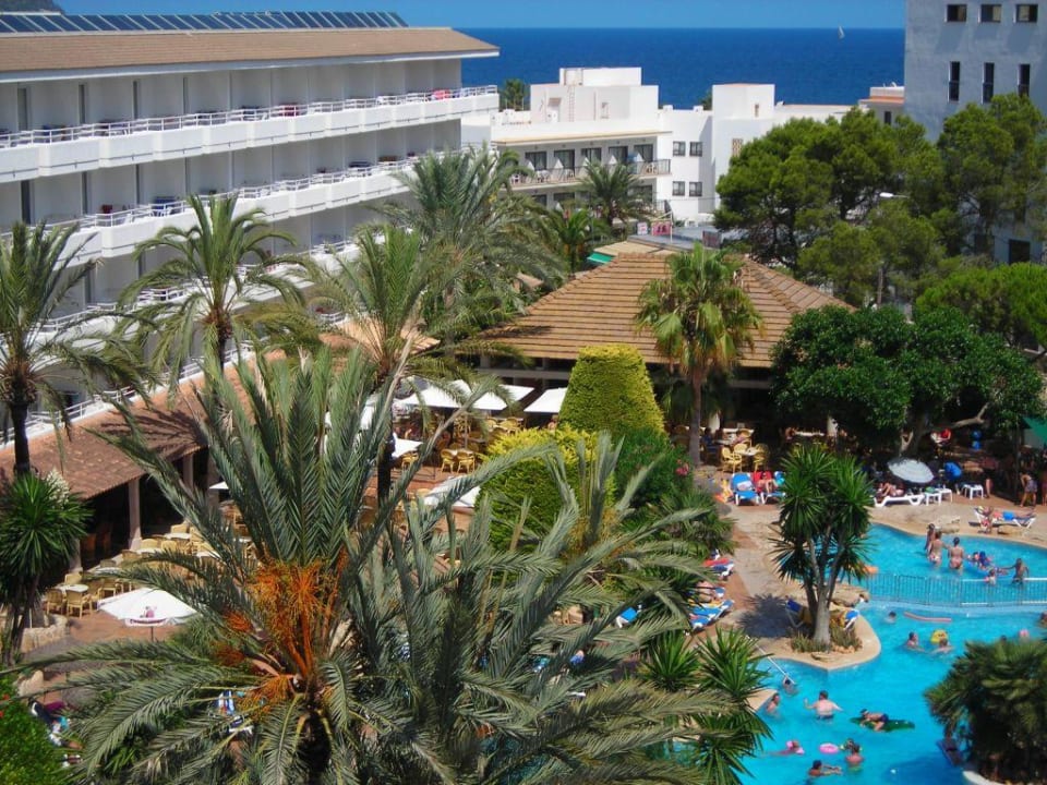 Ausblick vom Balkon Aparthotel Marins Playa