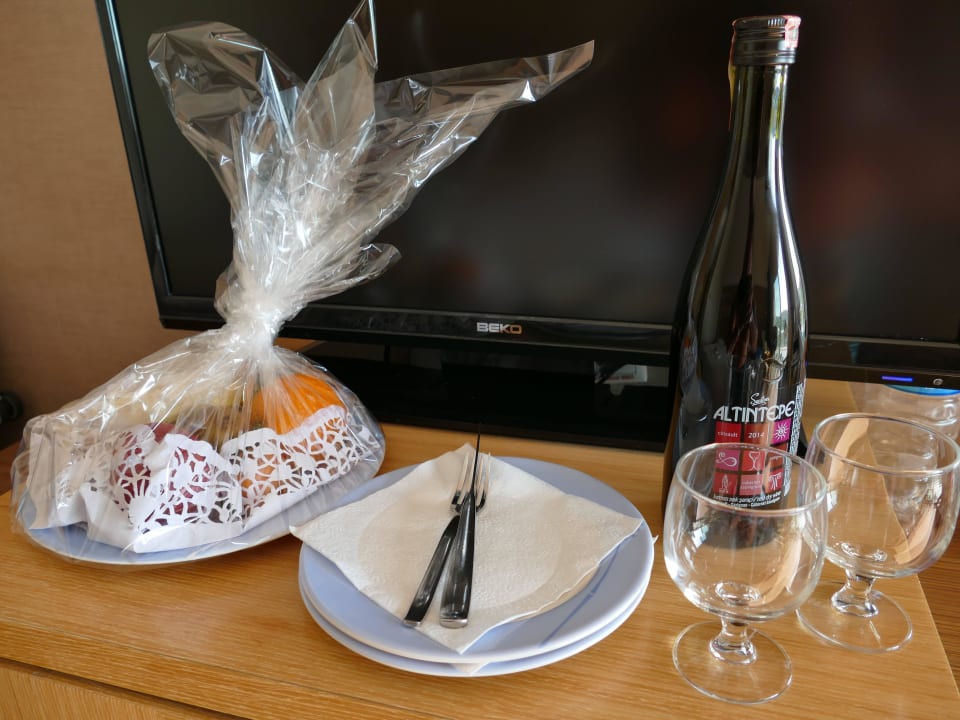 Willkommensgruß Sunis Kumköy Beach Resort Hotel & Spa