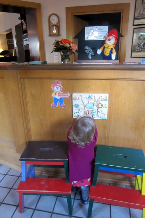 Rezeption Familotel Borchard's Rookhus am See