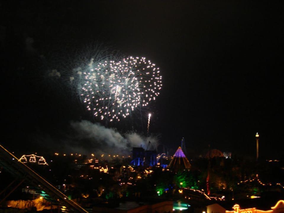 ausblick  19 uhr  Hotel El Andaluz Europa-Park