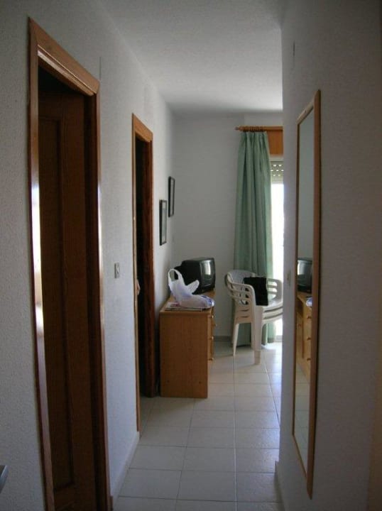 Zimmereingang Hotel Palmera Beach