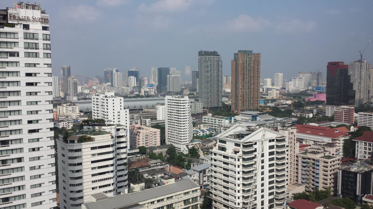 Ausblick Urban Room 24.Stock Aloft Bangkok Sukhumvit 11