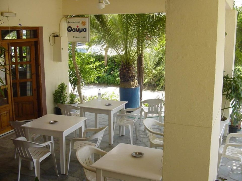 Frühstücksbereich Hotel Knossos